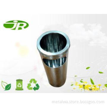 Stainless Steel Ashtray  Bin Public Nontoxic For Hotal , Lo